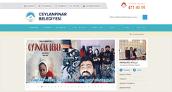 Desktop Screenshot of ceylanpinar.bel.tr